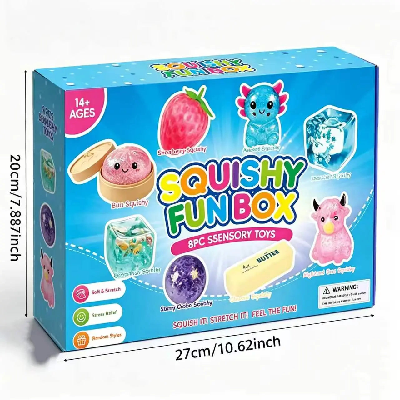 8-Piece Mystery Squishy Box